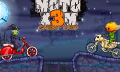 Moto X3M Spooky Land